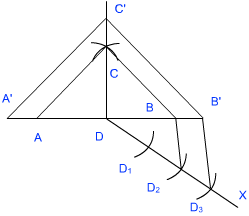 Construction of Triangle