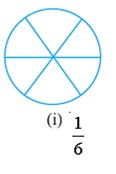 class 6 math fraction question figures