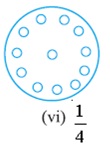 class 6 math fraction question figures